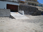 One home had their own boat ramp built right to their house for hight tides