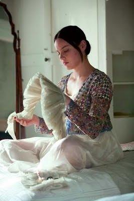 Fanny Brawne sewing her beautiful frocks Fanny Brawne sewing her beautiful frocks