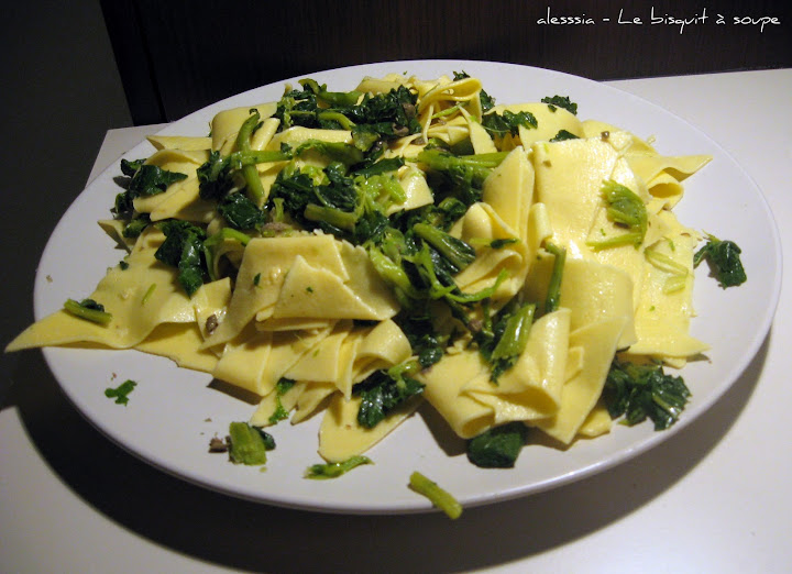 Maltagliati con cime di rapa Maltagliati con cime di rapa