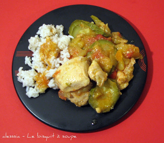 Pollo al curry Pollo al curry
