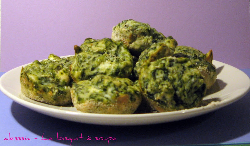 Muffin ricotta e spinaci Muffin ricotta e spinaci