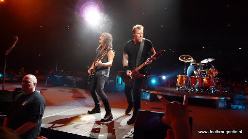 Kirk Hammett i James Hetfield w Rydze