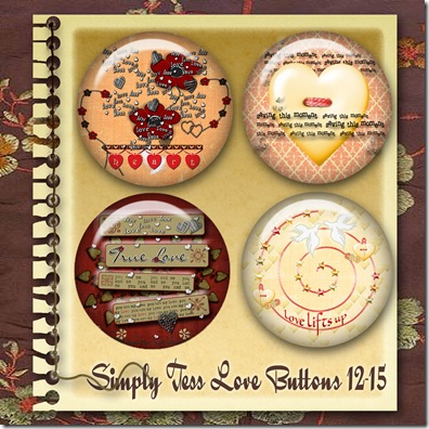 SimplyTess Love Buttons 12-15 preview SimplyTess Love Buttons 12-15 preview