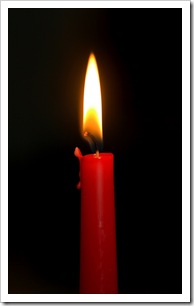 candle dark