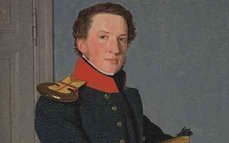 Christen K�bke - Portrait of the Naval Lieutenant D. Christian Schifter Feilberg, about 1834 Statens Museum for Kunst, Copenhagen