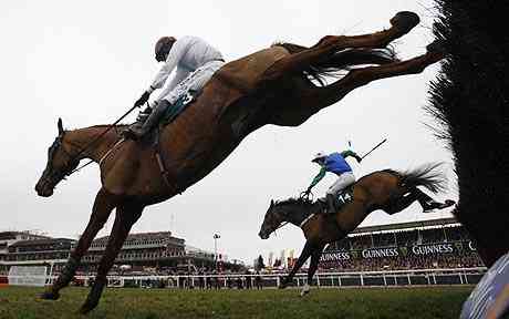 Cheltenham Festival 2010 Katie and Ruby Walsh supplement to family poise 