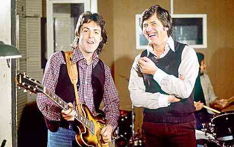 Paul McCartney and Melvyn Bragg, from the initial 