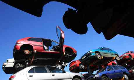 Car Scrappage Scheme Has Been A Success as recycling
