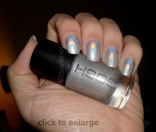 Gosh Holographic 549 Nail Polish Swatch now renamed 'one night only'