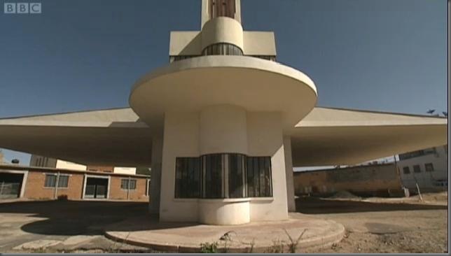 Pettazzi's Fiat Petrol Station in Asmara