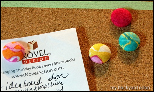 Fabric Covered Push Pins