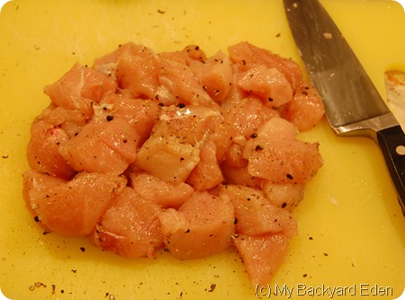 chicken and seasonings