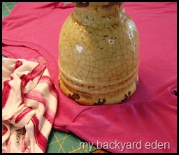 precise vase measuring template