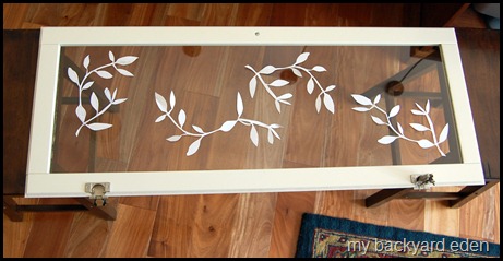 frosted glass stencils