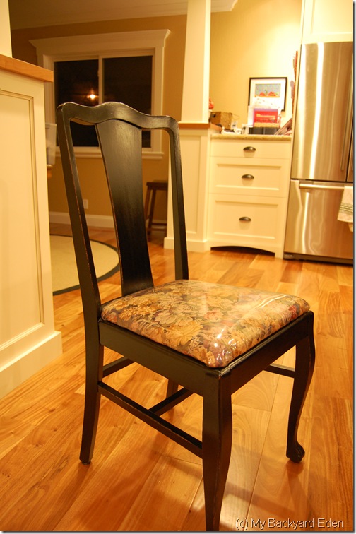 Dining room chair after