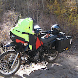 The KLR is still pretty clean.  That will change.