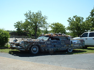 Speaking of cars... just saw this driving around.  All I can say is WTF?