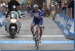 Macerata (MC) 15/03/2010 - Tirreno Adriatico 2010  - 6Tappa - Montecosaro Macerata - Mikhail Ignatiev vince la sesta tappa  - 
Autore: Riccardo Scanferla