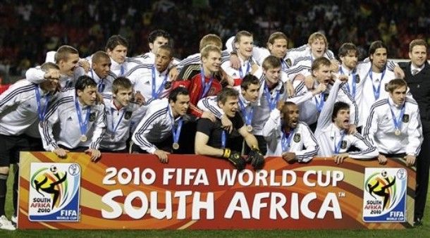 Quem ficou em 3 lugar na Copa de 2010?