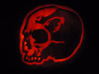 Close up of my 08 jack-o-lantern.