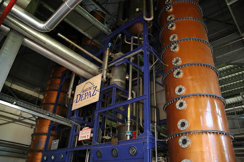 Alambic de la distillerie Depaz