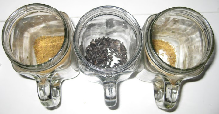 1 tablespoon of seed per jar