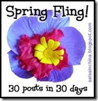 spring fling button spring fling button