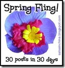 spring fling button