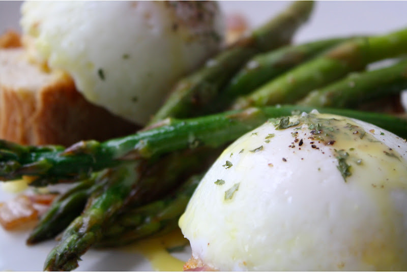 French Bread Eggs Benedict with Asparagus The Carnivore and the
