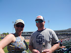 Baseball game with Jon