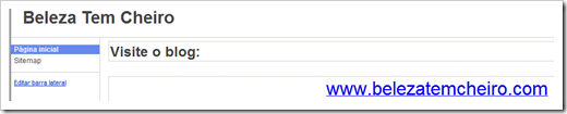 Página Beleza Tem Cheiro no Google Sites Página Beleza Tem Cheiro no Google Sites