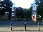 Jan 16 - The grand gates of Queens Park, Invercargill, NZ.