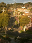 Aug 22- Looking up the street from my upstairs window