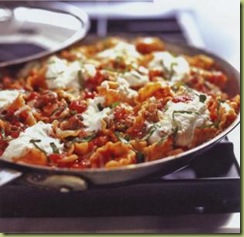 Skillet Lasagna, from The Best 30-minute Recipe