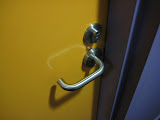 The door to my flat.
