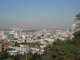 A view of Seoul from Nam San