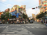 An intersection in Sinchon