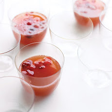 Apple Cider, Cranberry, and Ginger Punch