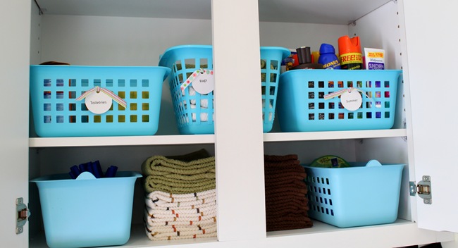organized laundry