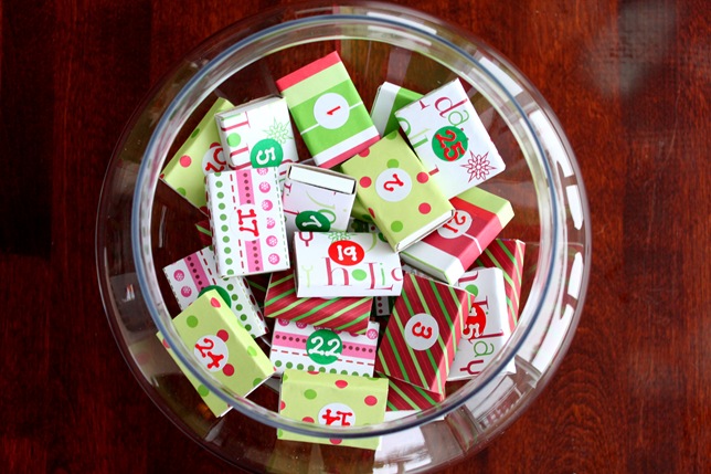 scrapbook advent