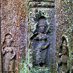 Preah Khan devata of shadows 32 Preah Khan Khmer Temple Goddesses   Devata of the Shadows
