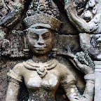  Preah Khan Khmer Temple Goddesses   Devata of the Shadows