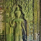  Preah Khan Khmer Temple Goddesses   Devata of Darkness