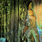 Preah Khan devata of darkness 02 Preah Khan Khmer Temple Goddesses   Devata of Darkness
