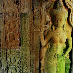 Preah Khan devata of darkness 32 Preah Khan Khmer Temple Goddesses   Devata of Darkness