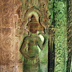 Preah Khan devata of darkness 29 Preah Khan Khmer Temple Goddesses   Devata of Darkness