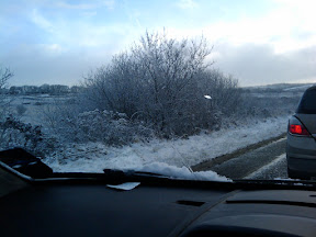 Still on the A361 near Knowstone, probably around 8.20am by now!