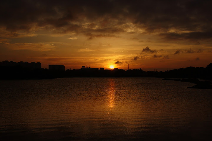 Sunrise View at Hebbal Lake