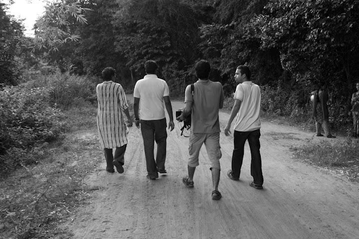 An Evening Walk in the Village