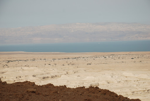 dead sea from masada